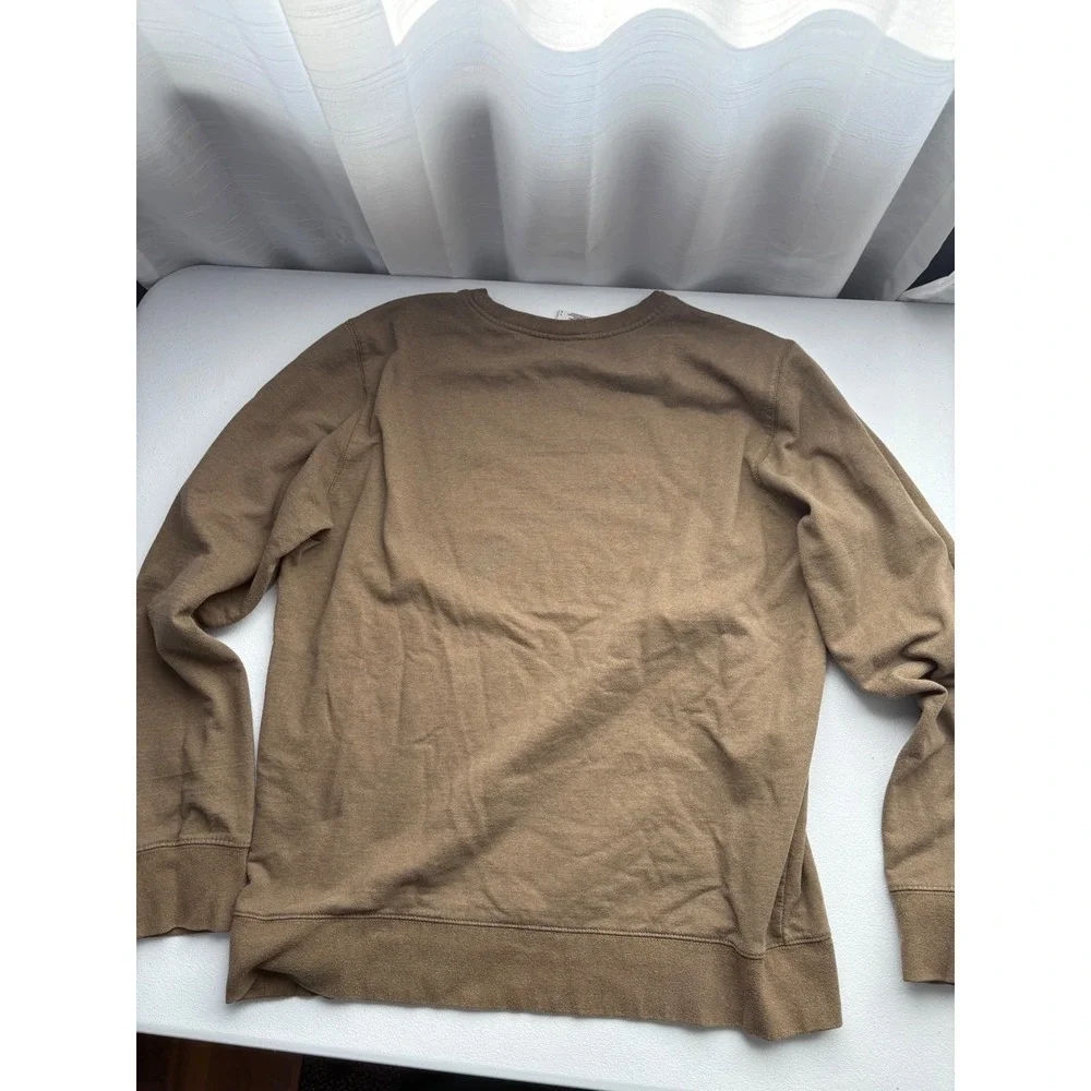 The North Face Mens Crew Neck‎ Sweatshirt Pullover Jumper Brown Casual Everyday